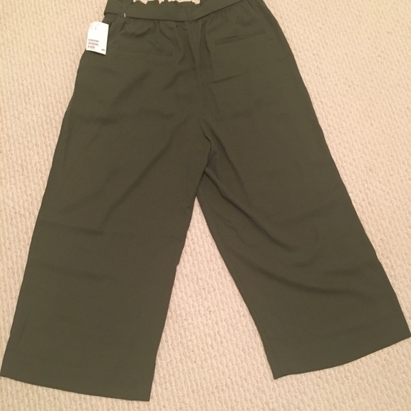 NWT H&M Olive Green Pants Size 10 - Picture 5 of 6